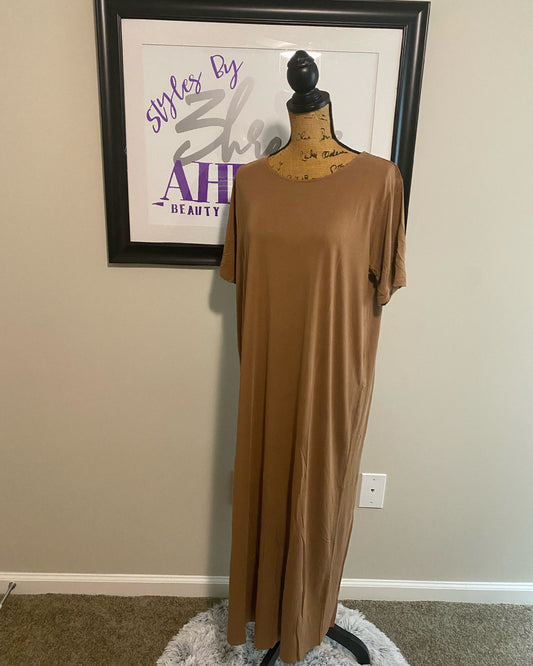 Brown Suga T-Shirt Dress